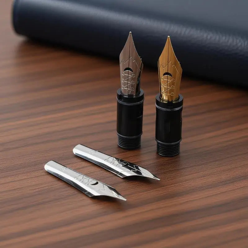 MAJOHN P136–P139 No.6 Soft Flex Nib Grip Section Fountain Pen Fountain Pen Nib Babs