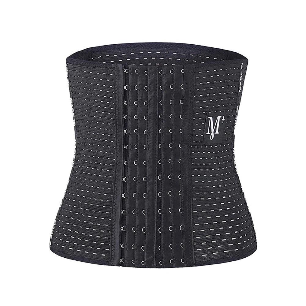 Women's Underbust Waist Cincher Corset Belt Body Shaper Waist Cincher Shapewear Babs Black XXL