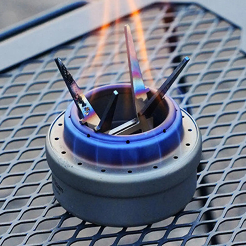 Stainless Steel Alcohol Stove Pot Stand for Camping & Hiking Camp Stove Bracket Babs