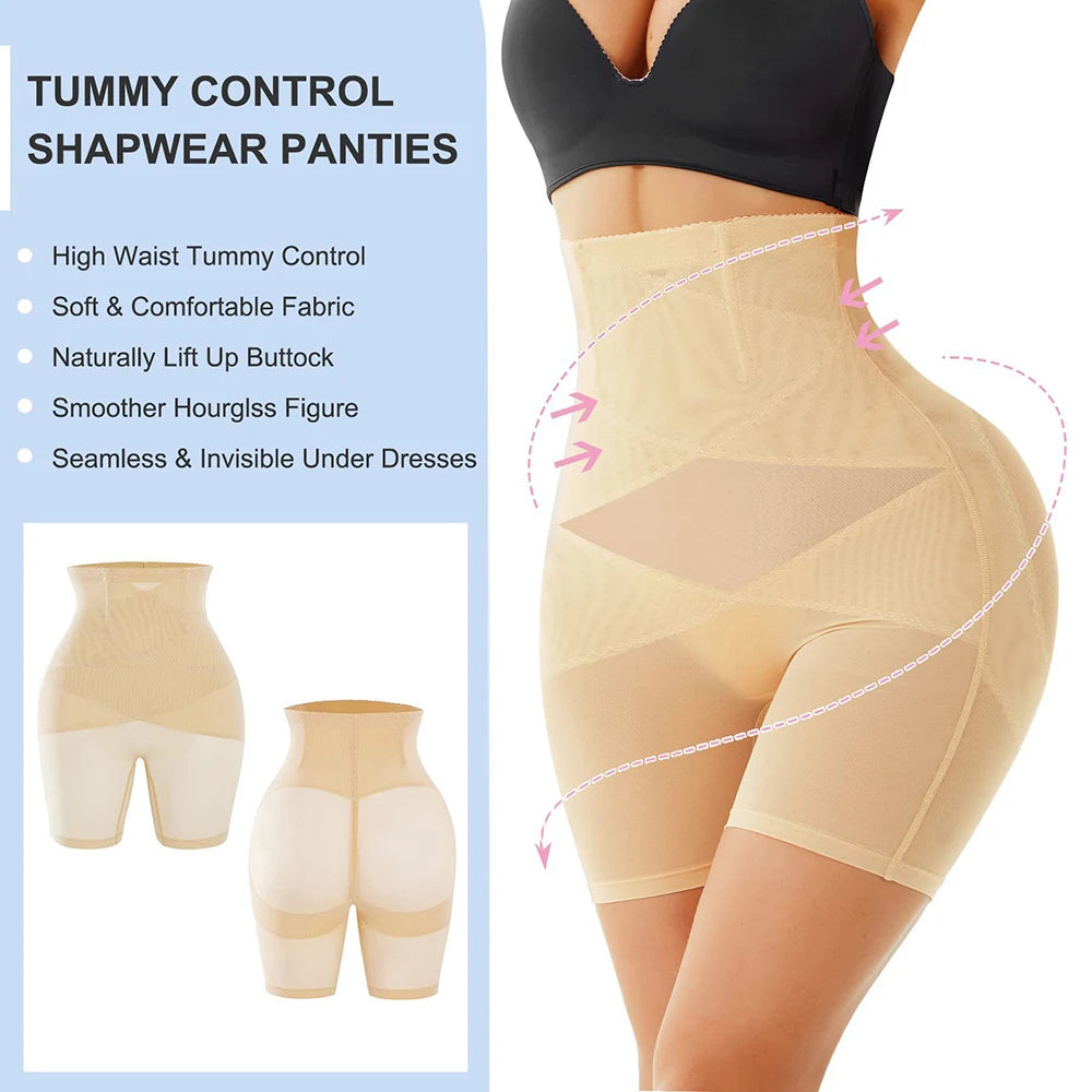 Women's Seamless High Waist Tummy Control Shapewear Shorts Shapewear Shorts Babs