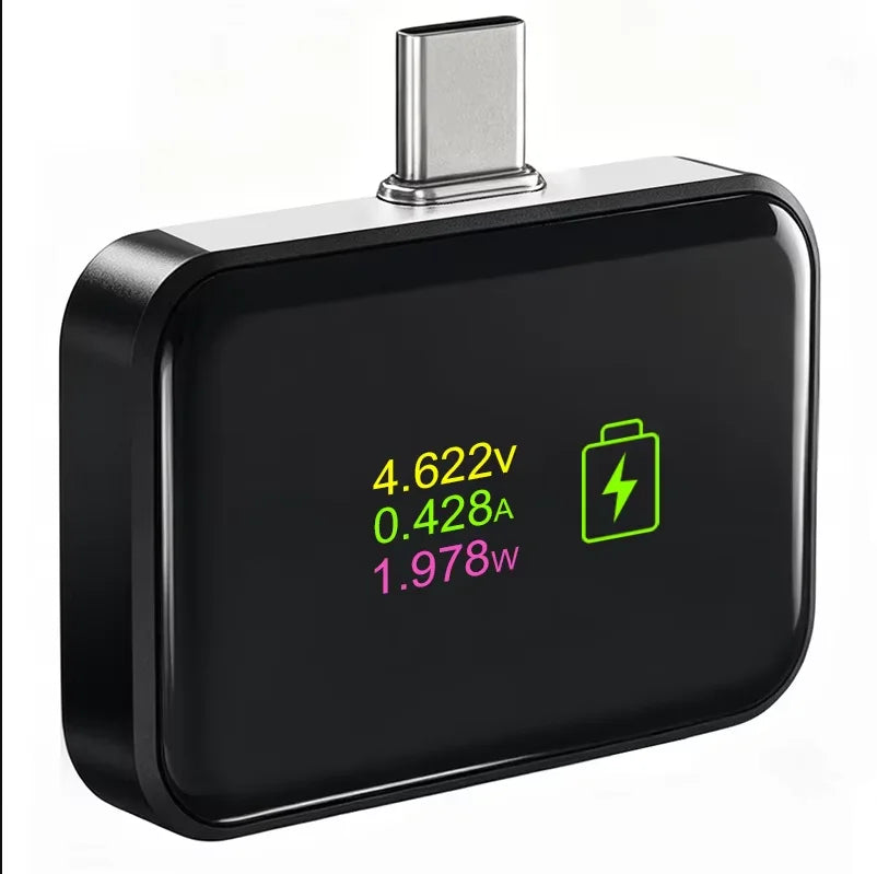 140W USB-C Fast Charging Adapter – Digital Display & Auto Off USB-C Charging Adapter Babs Black