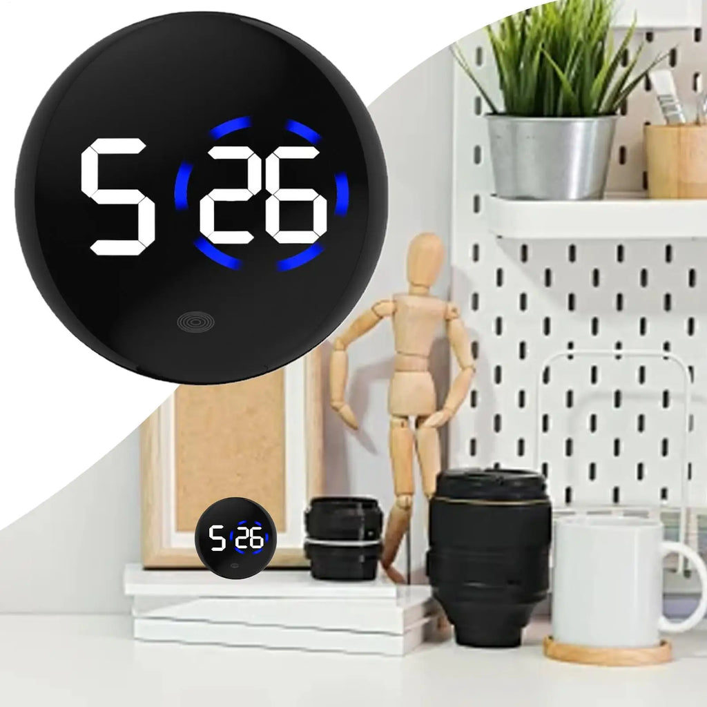 LED Digital Car Dashboard Clock – Waterproof Adhesive Mount Car Dashboard Clock Babs