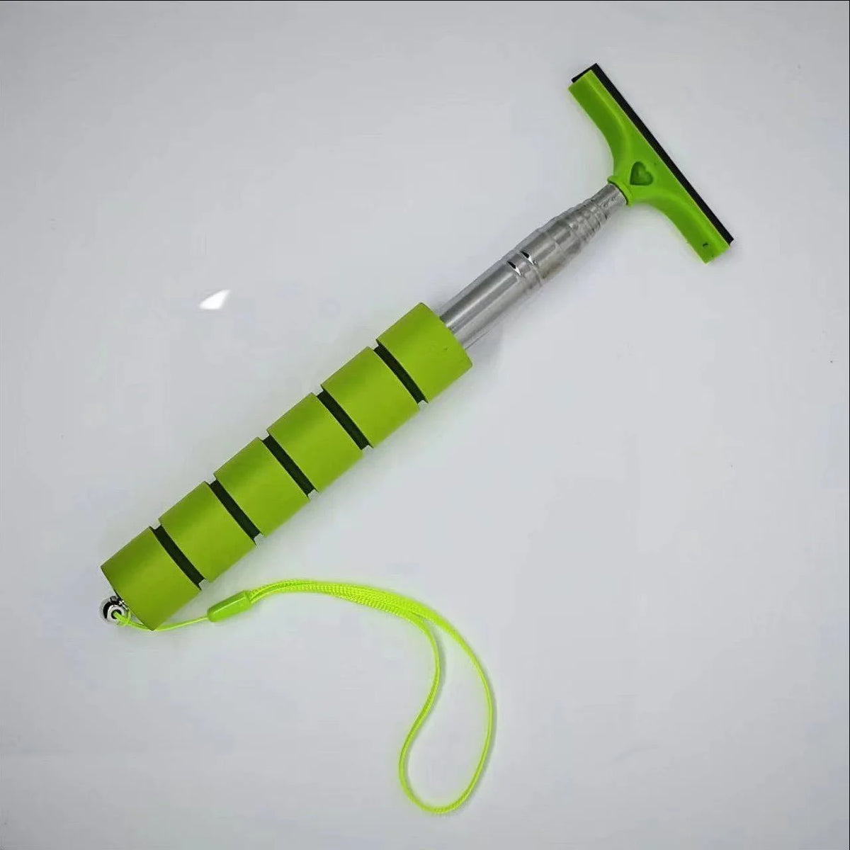 Retractable Car Mirror Wiper – Portable, Telescoping Cleaner Car Cleaning Wiper Babs green