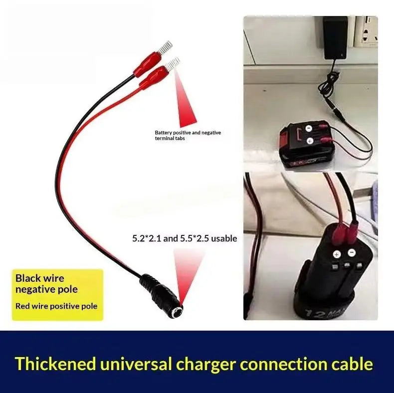 Universal 21V Lithium Dual-Port Power Tool Battery Charger Power Tool Charger Babs A6