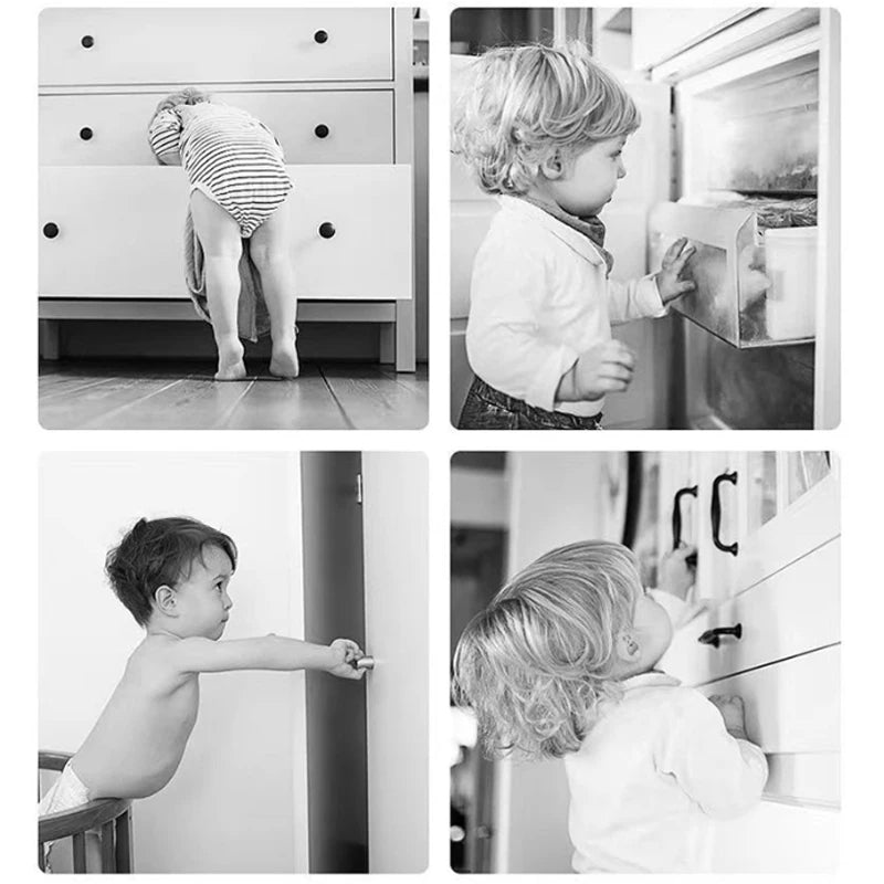 Baby Drawer & Cabinet Safety Locks – Child Proof Latches 1-2 Pack Child Safety Lock Babs