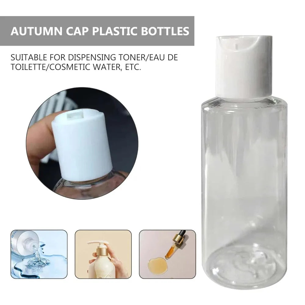 7-Piece Leak-Proof Travel Bottles Set | Refillable Pump & Spray Travel Bottle Set Babs