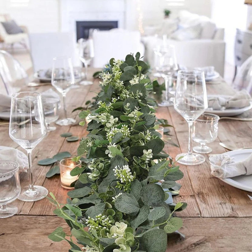 Artificial Greenery Vine – Wedding, Garden & Home Décor Artificial Vine Garland Babs