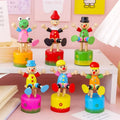 Wooden Finger Puppet Animal Toy – Party Favors for Kids Finger Puppet Toy Babs random