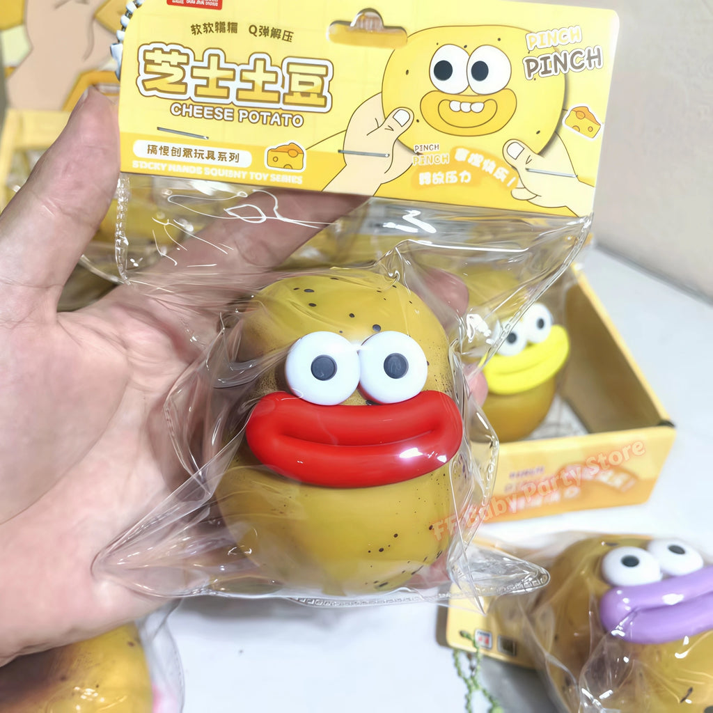 Funny Potato Squishy Squeeze Toy – Slow Rebound Fidget Gift Squishy Fidget Toy Babs