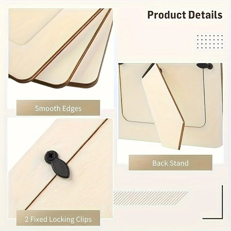 Wooden Picture Frames – DIY Handmade Contemporary Tabletop Wooden Picture Frame Babs