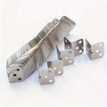 Stainless Steel 90° L-Shaped Right Angle Brackets – 20pcs Right Angle Brackets Babs 20pcs