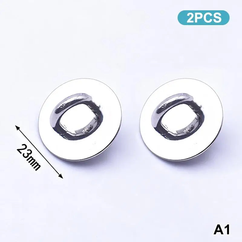 2pcs Adhesive Metal Phone Charm Holder & Keychain Hook Phone Charm Holder Babs A1