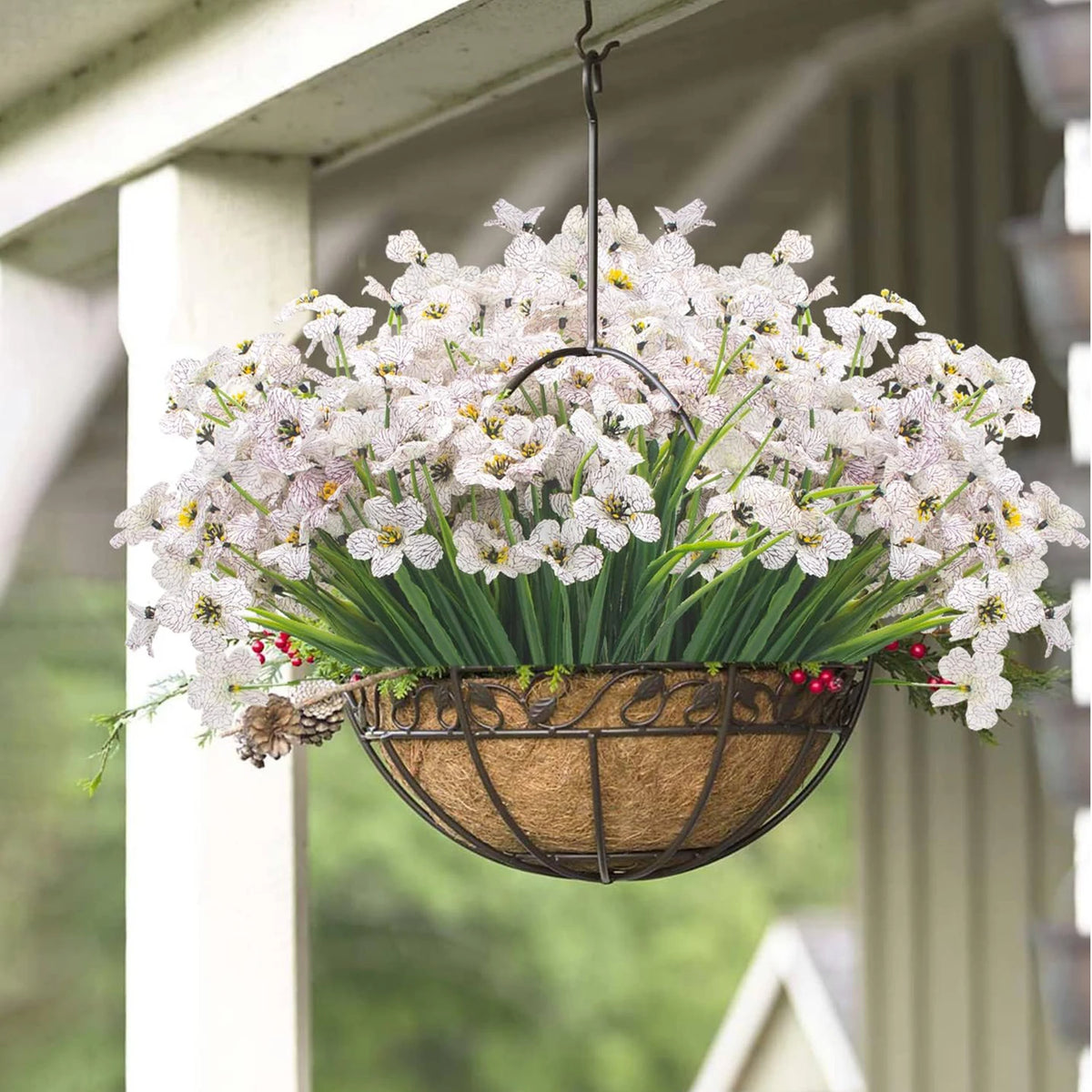 Artificial Violet Flower Bouquet Set 4 or 8 Pcs | Wedding & Home Décor Artificial Flower Bouquet Babs