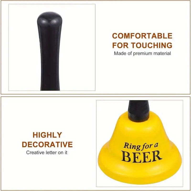 Loud Metal Hand Bell – Restaurant, School & Event Service Bell Service Hand Bell Babs