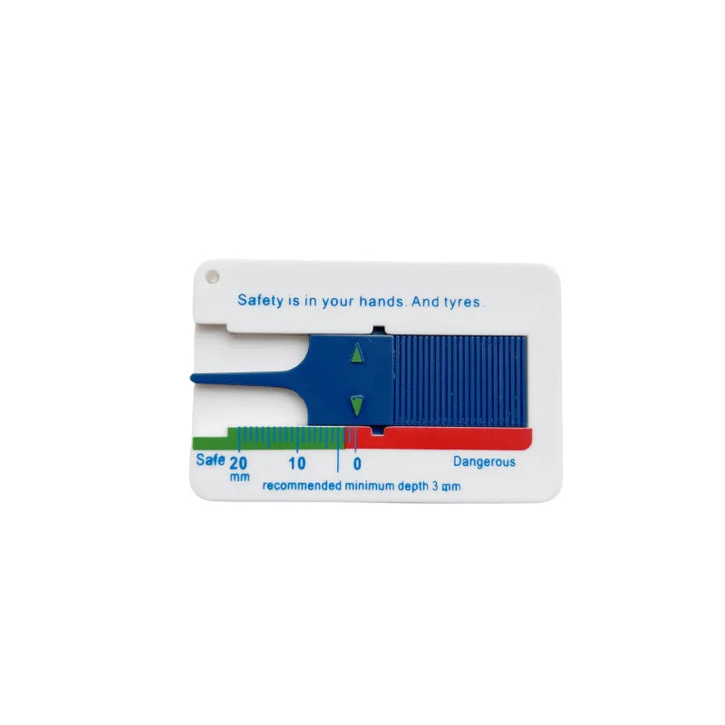 Digital Tire Tread Depth Gauge 0-25mm LCD Caliper Tool Tire Tread Gauge Babs Blue
