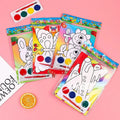 Kids DIY Watercolor Painting Set – Safe Washable Art Kit Kids Art Kit Babs 15pcs Black