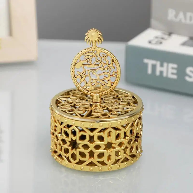4PCS Gold-Plated Candy Gift Boxes for Baby Shower & Parties Gift Packaging Box Babs