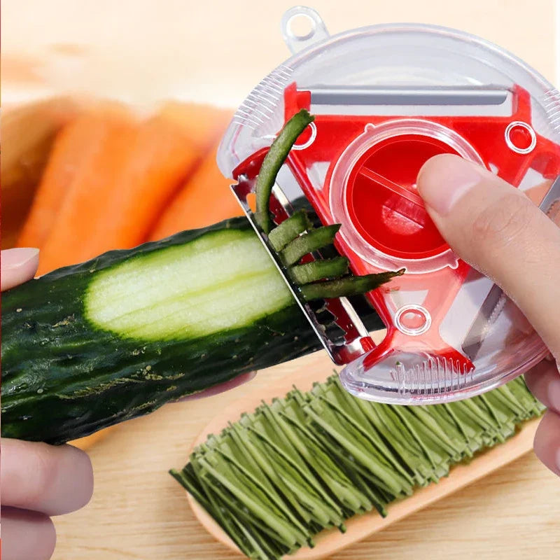 3-in-1 Vegetable & Fruit Peeler – Stainless Steel Blades Vegetable Peeler Babs