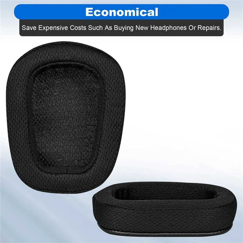 Foam Leather Ear Pads for Logitech G935 G633 G533 G433 G231 Headset Ear Pads Babs