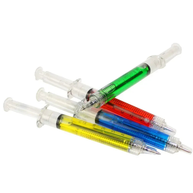 Syringe Shape Ballpoint Pens – Novelty Party & School Pens Novelty Ballpoint Pen Babs Default Title