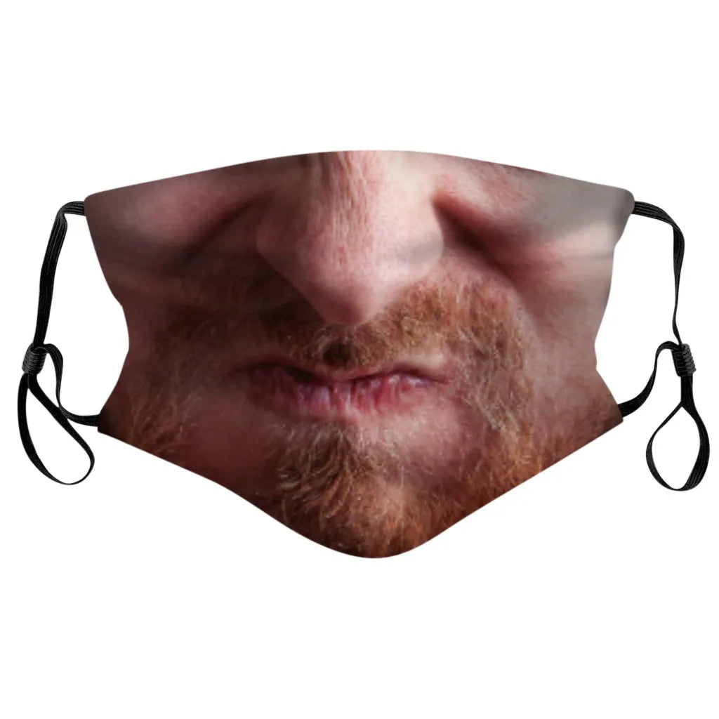 Funny Face Cycling Mask – Breathable, Washable & Windproof Cycling Face Mask Babs