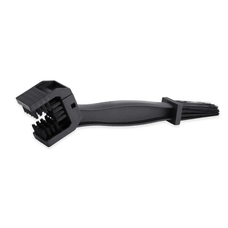 Portable Bike & Motorcycle Chain Cleaner Brush Tool Chain Cleaning Brush Babs black