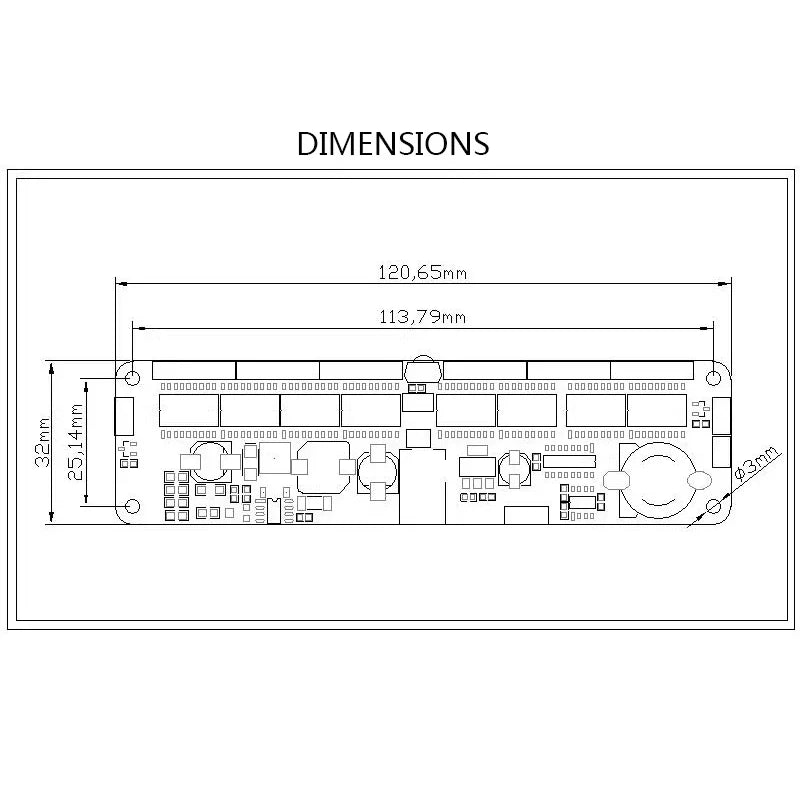 6-Digit Nixie Tube Clock Control Board – IN12 IN14 IN18 QS30-1 Nixie Clock Control Board Babs