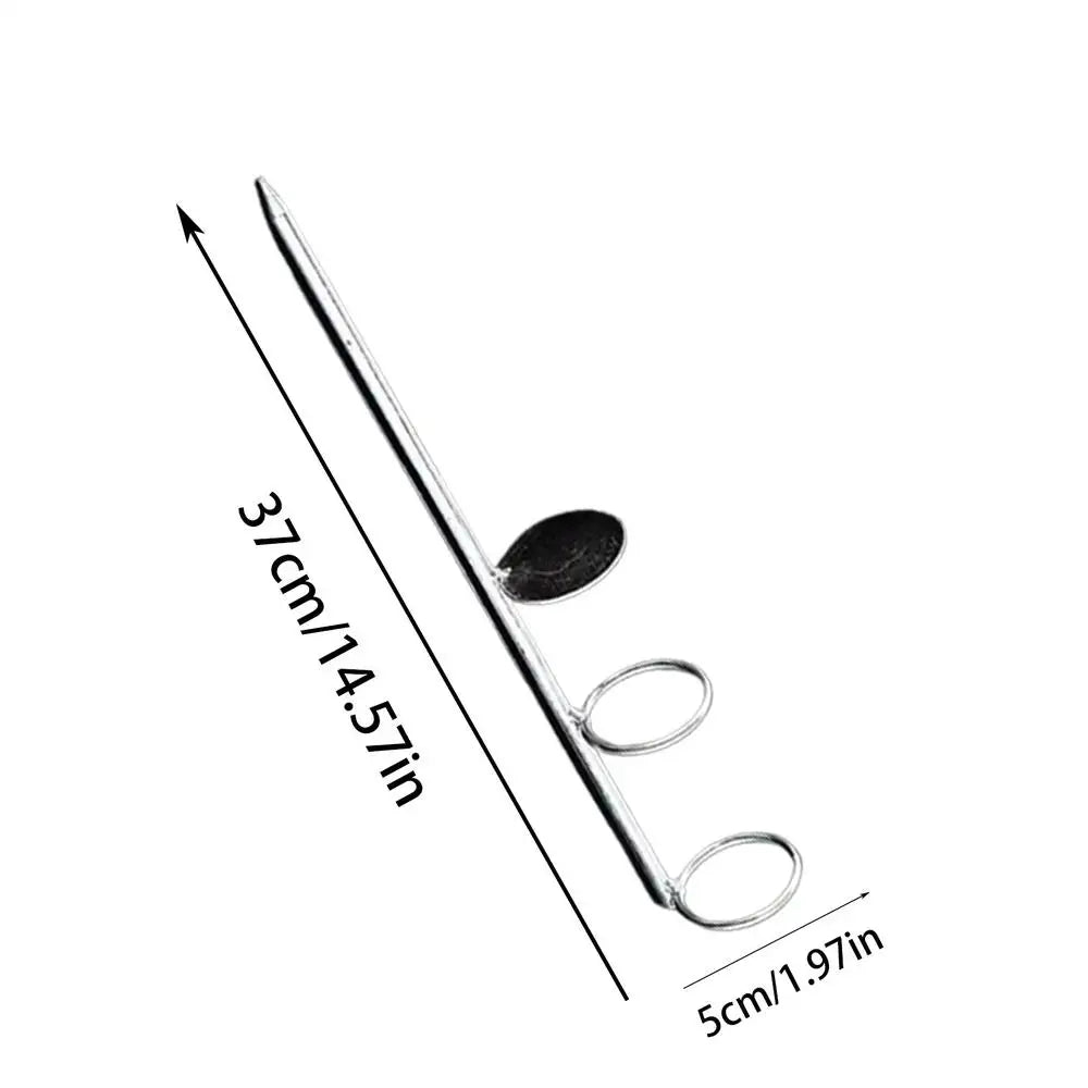 Stainless Steel Fishing Rod Ground Stake Holder 30/37cm Fishing Rod Holder Babs 37CM
