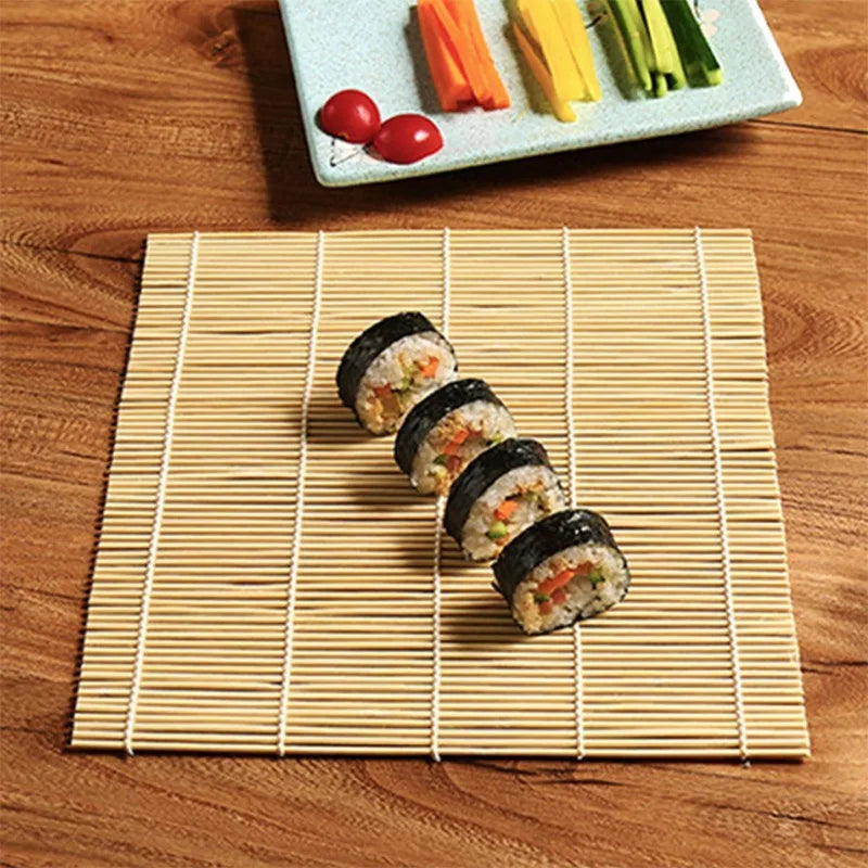 Sushi Maker Kit – Bamboo Rolling Mat & Onigiri Rice Molds Sushi Making Set Babs