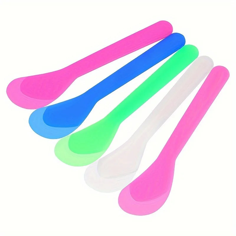 Colored Plastic Cosmetic Spatula – Mask & Cream Applicator Cosmetic Spatula Babs