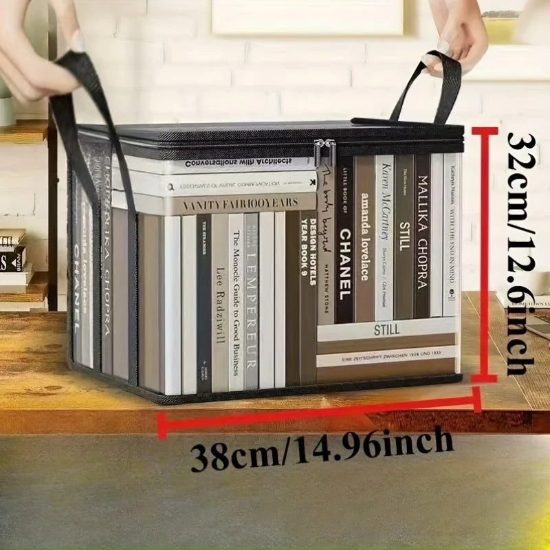 3-Pack Transparent Stackable Storage Boxes with Flip Lid Storage Box Set Babs
