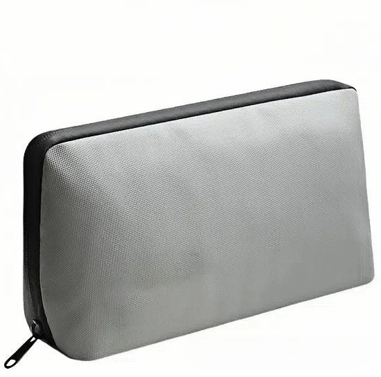 Tech Organizer Pouch – PU Leather Travel Electronics Storage Bag Electronics Organizer Pouch Babs 1pc