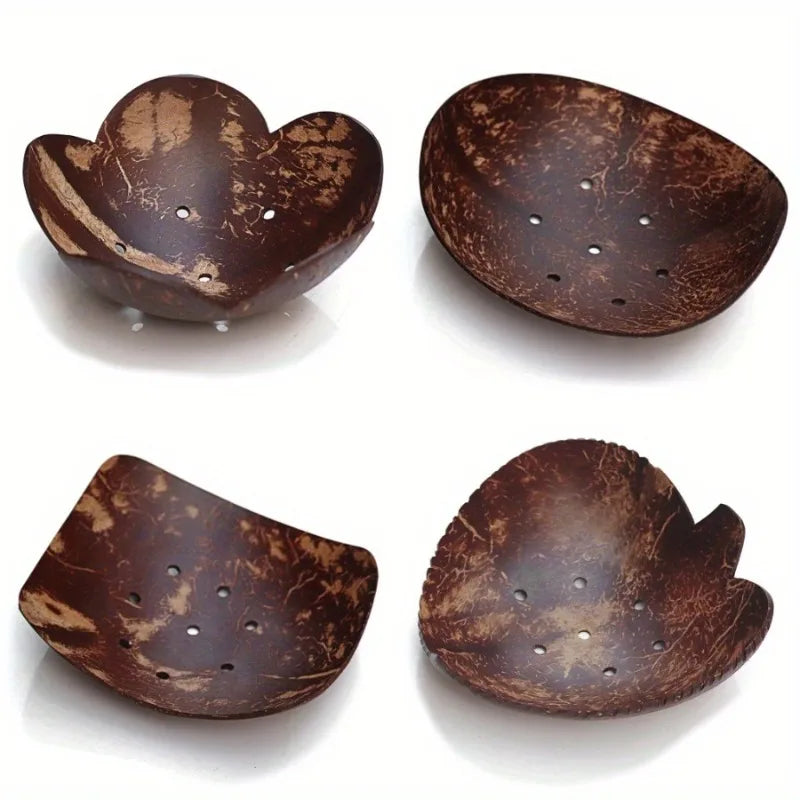 Coconut Shell Bowl – Rustic Soap Dish, Candy Tray & Home Décor Decorative Coconut Bowl Babs