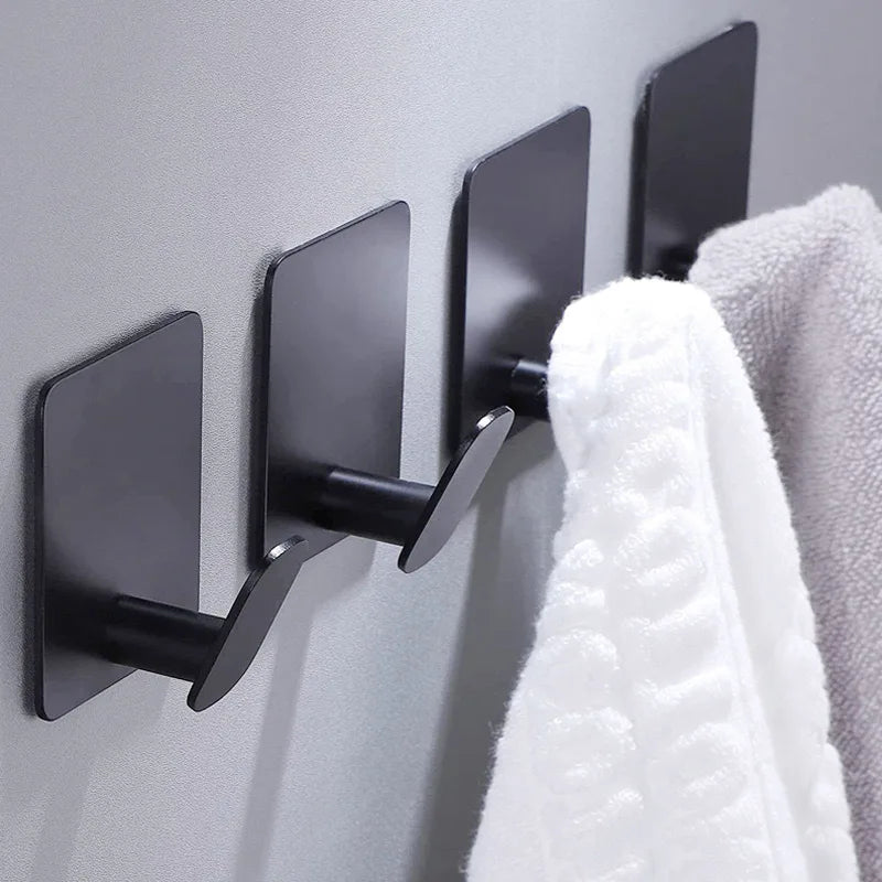 304 Stainless Steel Wall Hook – 4-Hook Towel & Robe Hanger Bathroom Wall Hook Babs