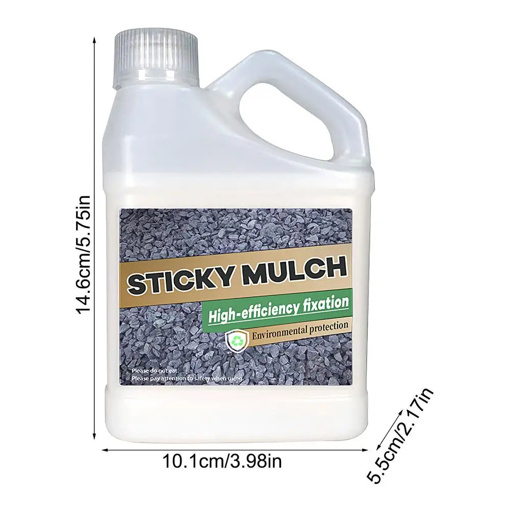 500g Landscape Gravel & Rock Adhesive – Fast-Drying Outdoor Spray Landscape Adhesive Spray Babs 1pcs