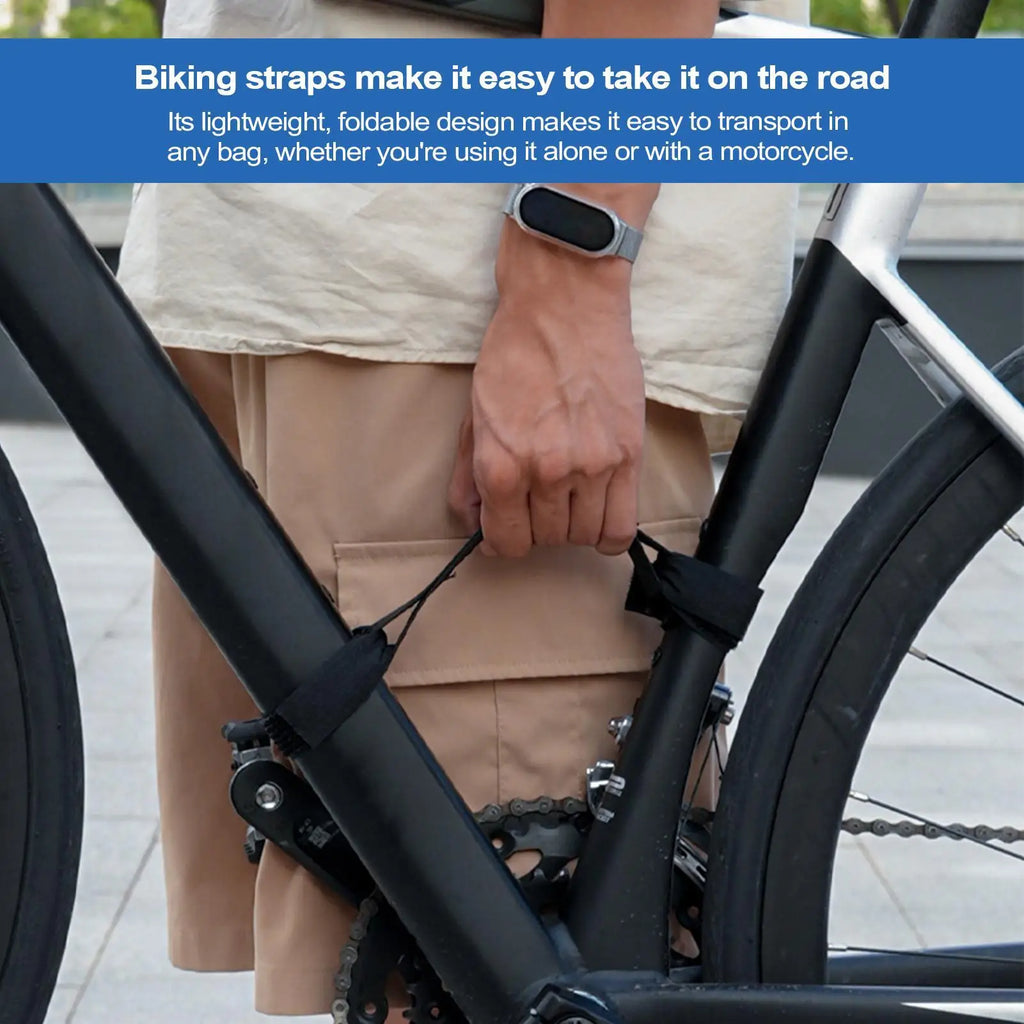 Bicycle Carry Strap – Portable Adjustable Nylon Bike Handle Bike Carrying Strap Babs