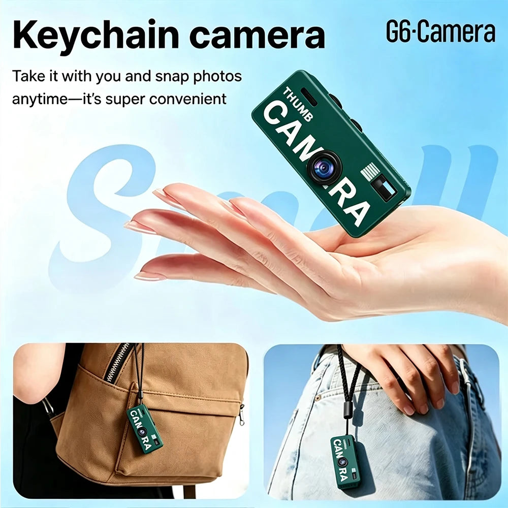 KEBIDUMEI 1080P Thumb Mini Camcorder – Pocket Camera Mini Pocket Camcorder Babs