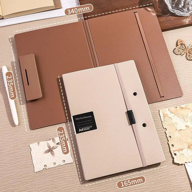 Foldable A4 to A5 Folder Board – Document File Organizer Foldable File Folder Babs