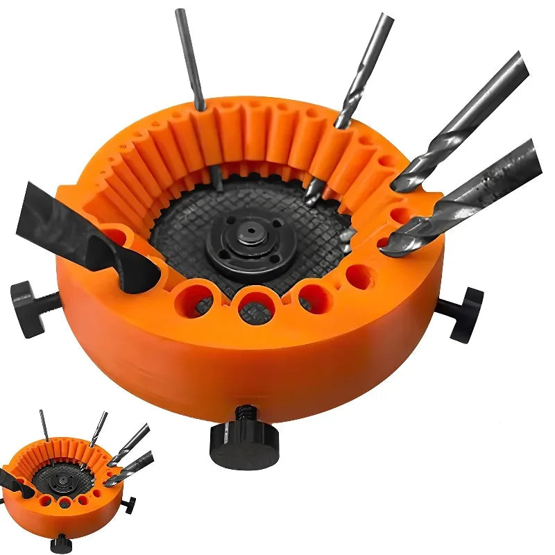 Drill Bit Sharpener for Angle Grinder – 2–13mm, 20 Holes Drill Bit Sharpener Babs