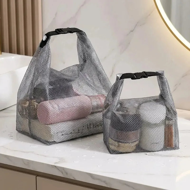 Clear Large Travel Toiletry Bag – Waterproof PVC Cosmetics Pouch Travel Toiletry Bag Babs