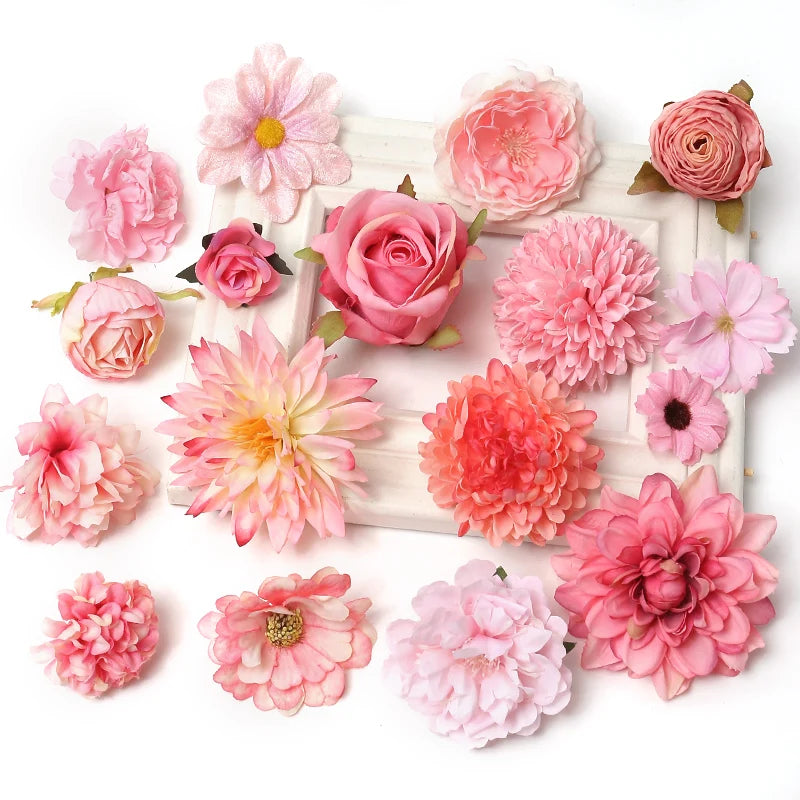 Pink Silk Artificial Hydrangea Flowers – Wedding & Home Décor Artificial Silk Flowers Babs