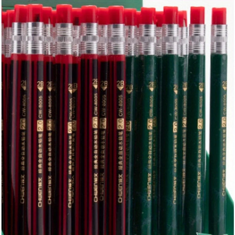 3-Pack 2.0mm 2B Mechanical Pencils for Drawing & Writing Mechanical Pencil Set Babs