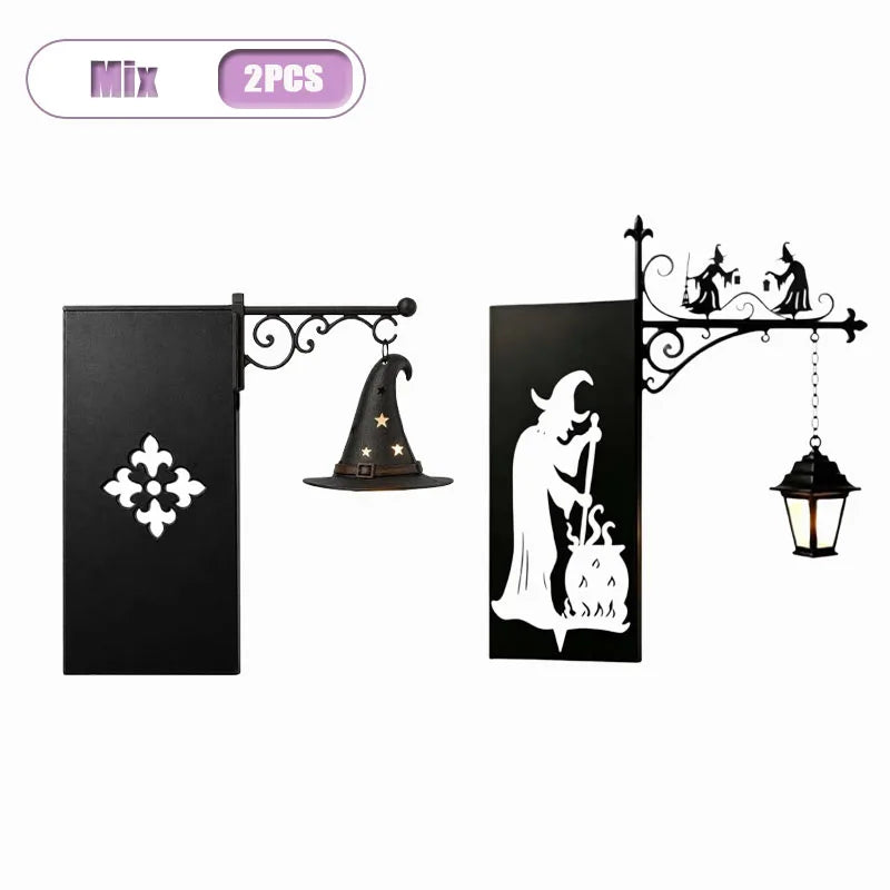 LED Pumpkin Lantern | Halloween Bookshelf Table Décor 1–5 Pcs Decorative LED Lantern Babs Mix-2PCS 1