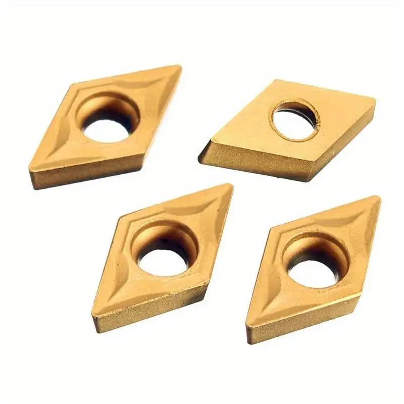 10Pcs DCMT070204 YBC251 Carbide Inserts – CNC Turning Tool Carbide Turning Insert Babs