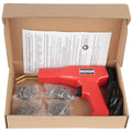 Plastic Welding Machine Set – Hot Stapler Car Bumper Repair Kit Plastic Welding Kit Babs 110V US Red set No plug