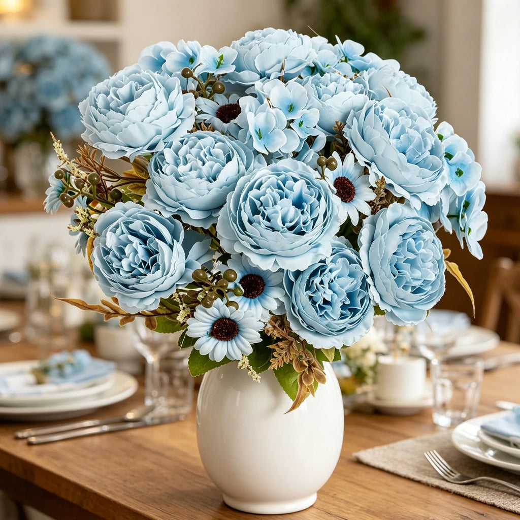 Silk Persian Peony Artificial Flower – Wedding & Home Décor Artificial Silk Flower Babs