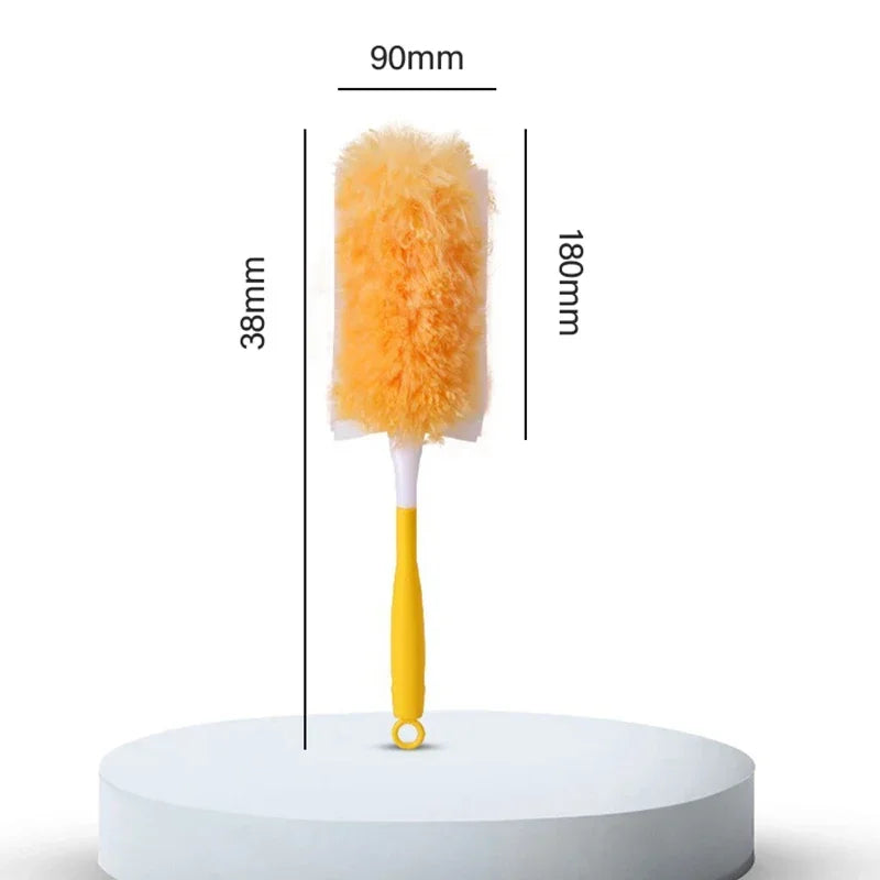 Double-Sided Electrostatic Microfiber Duster – Dust & Cobweb Cleaner Microfiber Duster Babs