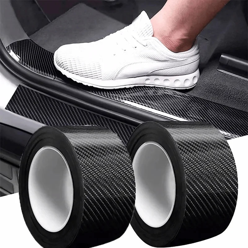 5D Carbon Fiber Car Door Edge Protector Sticker – Waterproof Car Door Protector Babs