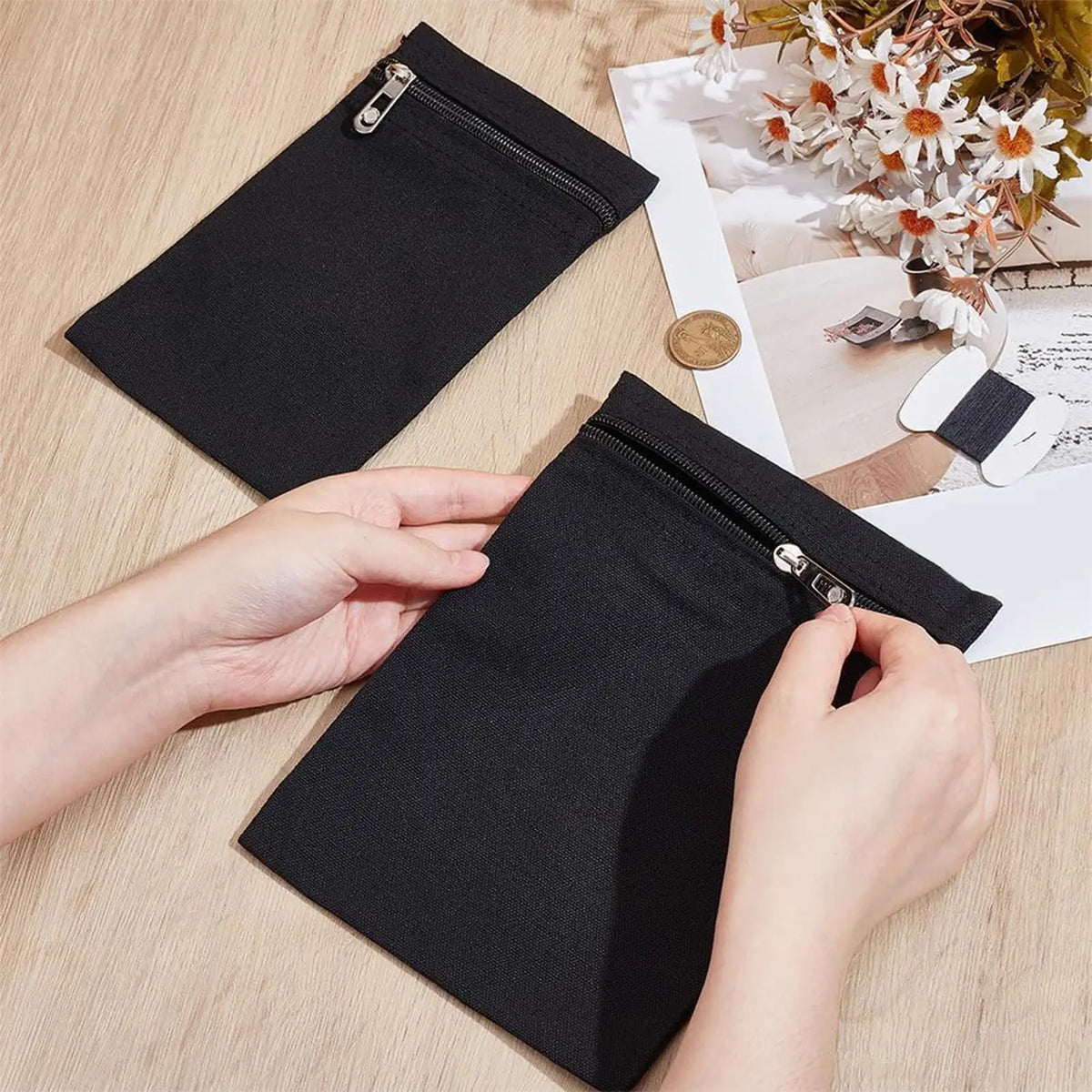 Sew-In Hidden Zipper Pocket for Jackets, Coats & Sweatshirts Sew-In Zipper Pocket Babs