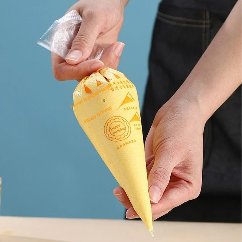 Disposable Piping Bags 50/100 Pcs – BPA-Free Cake Decorating Piping Bags Babs